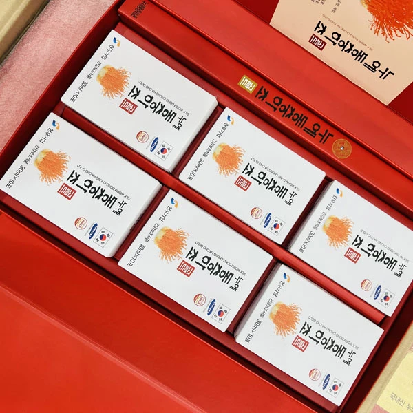 Nước đông trùng hạ thảo hàn quốc hộp 60 gói x 30ml